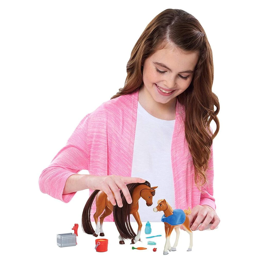 Spirit Riding Free Feed & Nuzzle 10 Piece Collectors Set 2 Spirit Riding Free Feed & Nuzzle 10 Piece Collectors Set - Image 2