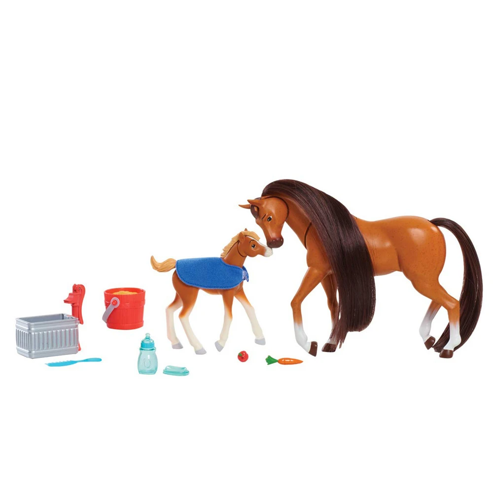 Spirit Riding Free Feed & Nuzzle 10 Piece Collectors Set 1 Spirit Riding Free Feed & Nuzzle 10 Piece Collectors Set