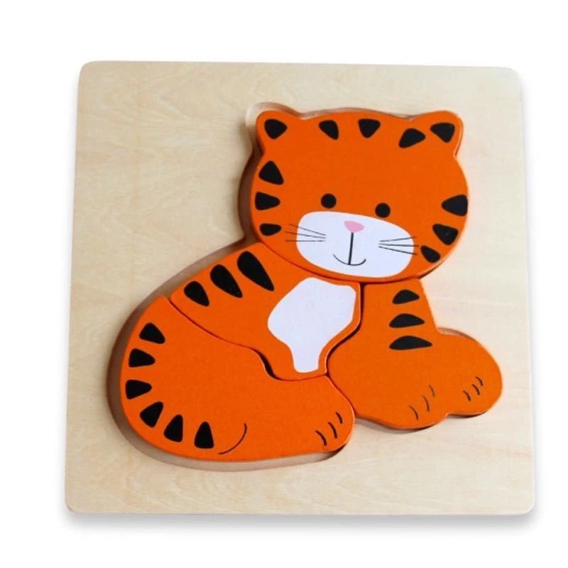 Discoveroo Super Chunky Animal Puzzle- Tiger 1 Discoveroo Super Chunky Animal Puzzle- Tiger