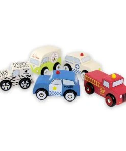 Discoveroo: Emergency Car (set Of 5)