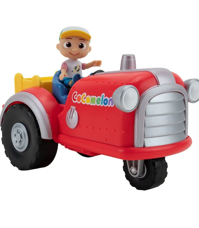 CoComelon Musical Tractor With Sounds And Figure. 1 CoComelon Musical Tractor With Sounds And Figure.