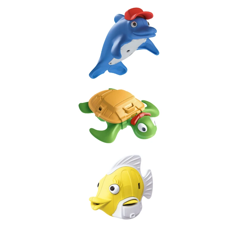 Happy Planet Toys Reef Rescue Crew Bath Toy Characters 3 Pack 1 Happy Planet Toys Reef Rescue Crew Bath Toy Characters 3 Pack