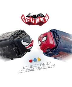 Marvel Battle Cubes Battle Set - Glow Spider-Man Vs Octopus -Discoveroo Sales Store JA EXBATC902 SP GLOWSPM 4