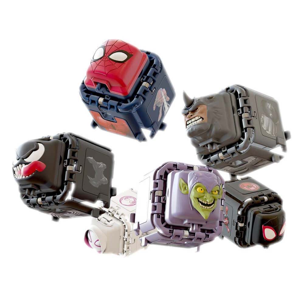 Marvel Battle Cubes Battle Set - Spider-Man Vs Venom 2 Marvel Battle Cubes Battle Set - Spider-Man Vs Venom - Image 2