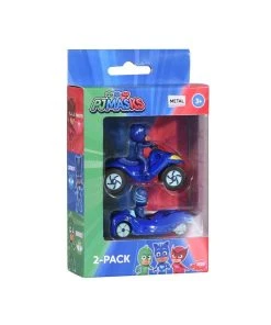 PJ Masks Diecast Metal Vehicles Cat Boy 2 Pack Blue