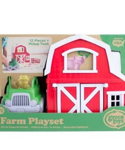 Green Toys Recycled Plastic Farm Playset 12 Green Toys Recycled Plastic Farm Playset -Discoveroo Sales Store MB GY054 5