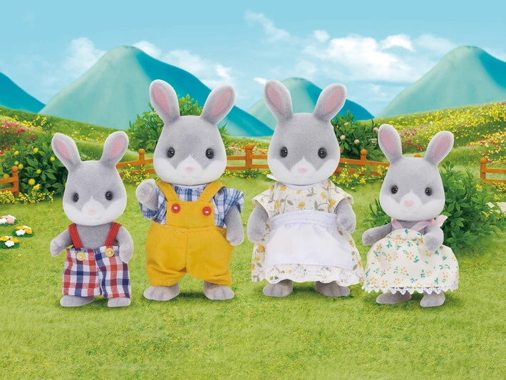 Sylvanian Families - Cottontail Rabbit Family 2 Sylvanian Families - Cottontail Rabbit Family - Image 2
