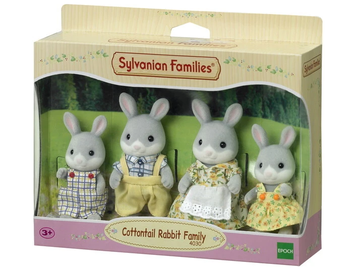 Sylvanian Families - Cottontail Rabbit Family 3 Sylvanian Families - Cottontail Rabbit Family - Image 3
