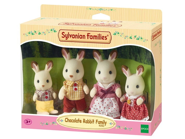 Sylvanian Families - Chocolate Rabbit Family 5 Sylvanian Families - Chocolate Rabbit Family - Image 5