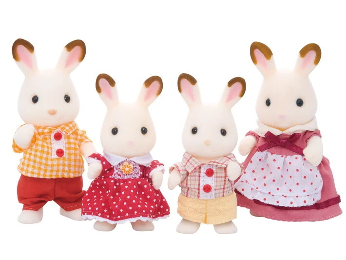 Sylvanian Families - Chocolate Rabbit Family 1 Sylvanian Families - Chocolate Rabbit Family