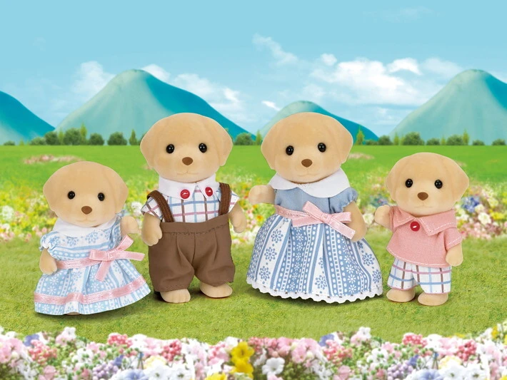 Sylvanian Families - Yellow Labrador Family 2 Sylvanian Families - Yellow Labrador Family - Image 2