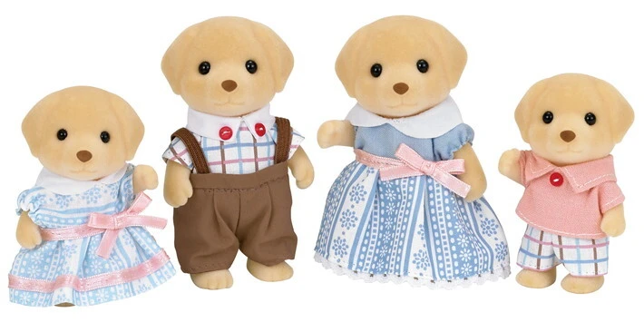 Sylvanian Families - Yellow Labrador Family 1 Sylvanian Families - Yellow Labrador Family