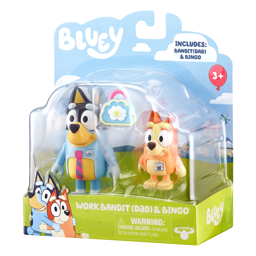 Bluey Professional Figure 2-Pack: Bluey & Bingo 4 Bluey Professional Figure 2-Pack: Bluey & Bingo - Image 4