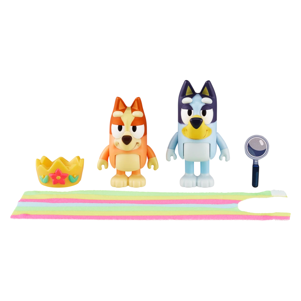 Bluey Queens Bingo & Bluey Figurines 2 Pack 3 Bluey Queens Bingo & Bluey Figurines 2 Pack - Image 3