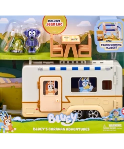Bluey's Caravan Adventures Playset With Jean Luc -Discoveroo Sales Store MO 13086 3