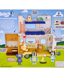 Bluey's Caravan Adventures Playset With Jean Luc -Discoveroo Sales Store MO 13086 4