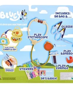 Bluey Cloud Bag Doctor's Set -Discoveroo Sales Store MO 13095 2