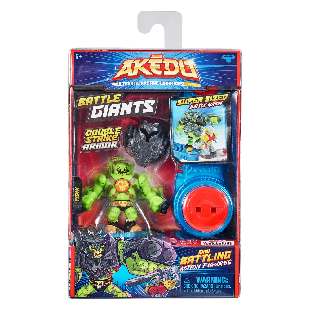 Akedo Ultimate Arcade Warriors Battle Giants - Tonk 5 Akedo Ultimate Arcade Warriors Battle Giants - Tonk - Image 5