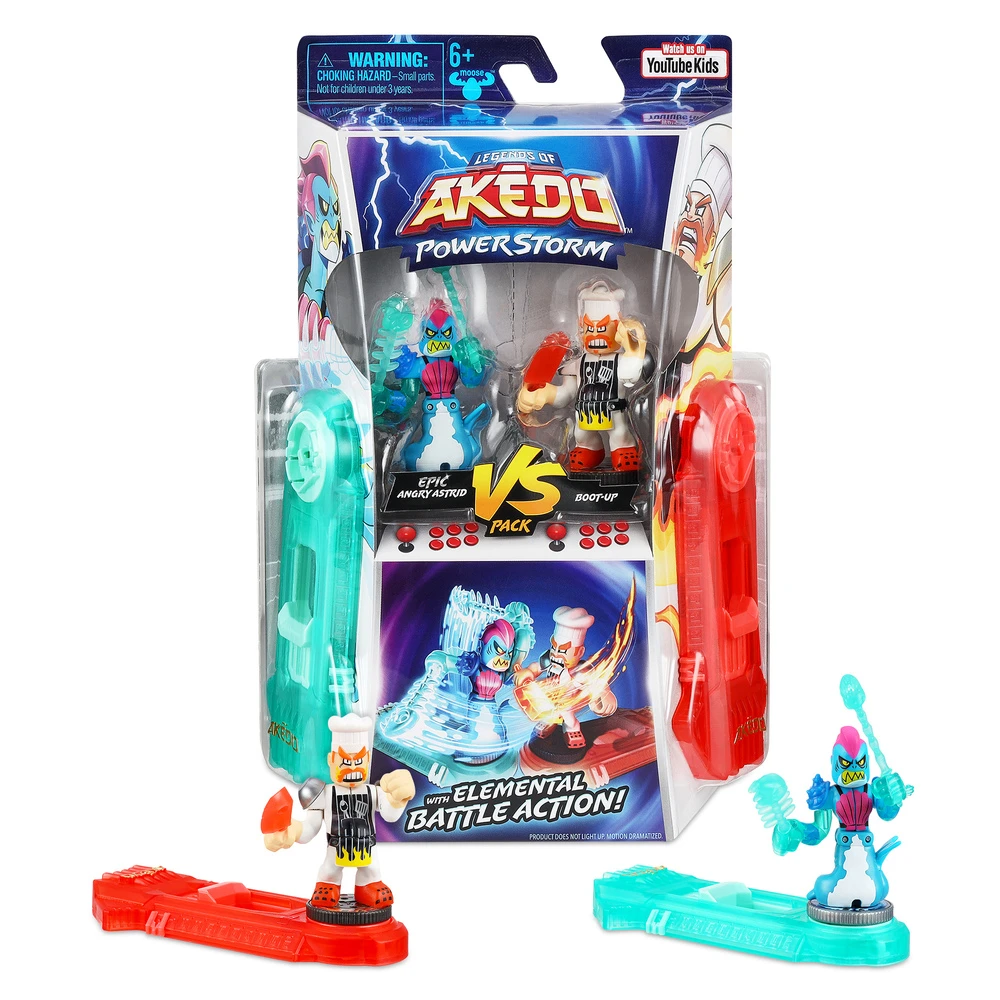 Legends Of Akedo Powerstorm Versus Pack - Bun Burner VS Briny 3 Legends Of Akedo Powerstorm Versus Pack - Bun Burner VS Briny - Image 3