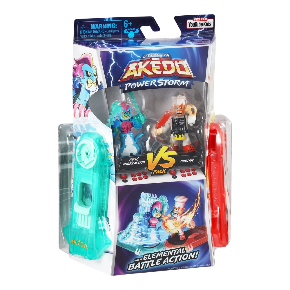 Legends Of Akedo Powerstorm Versus Pack - Bun Burner VS Briny 5 Legends Of Akedo Powerstorm Versus Pack - Bun Burner VS Briny - Image 5