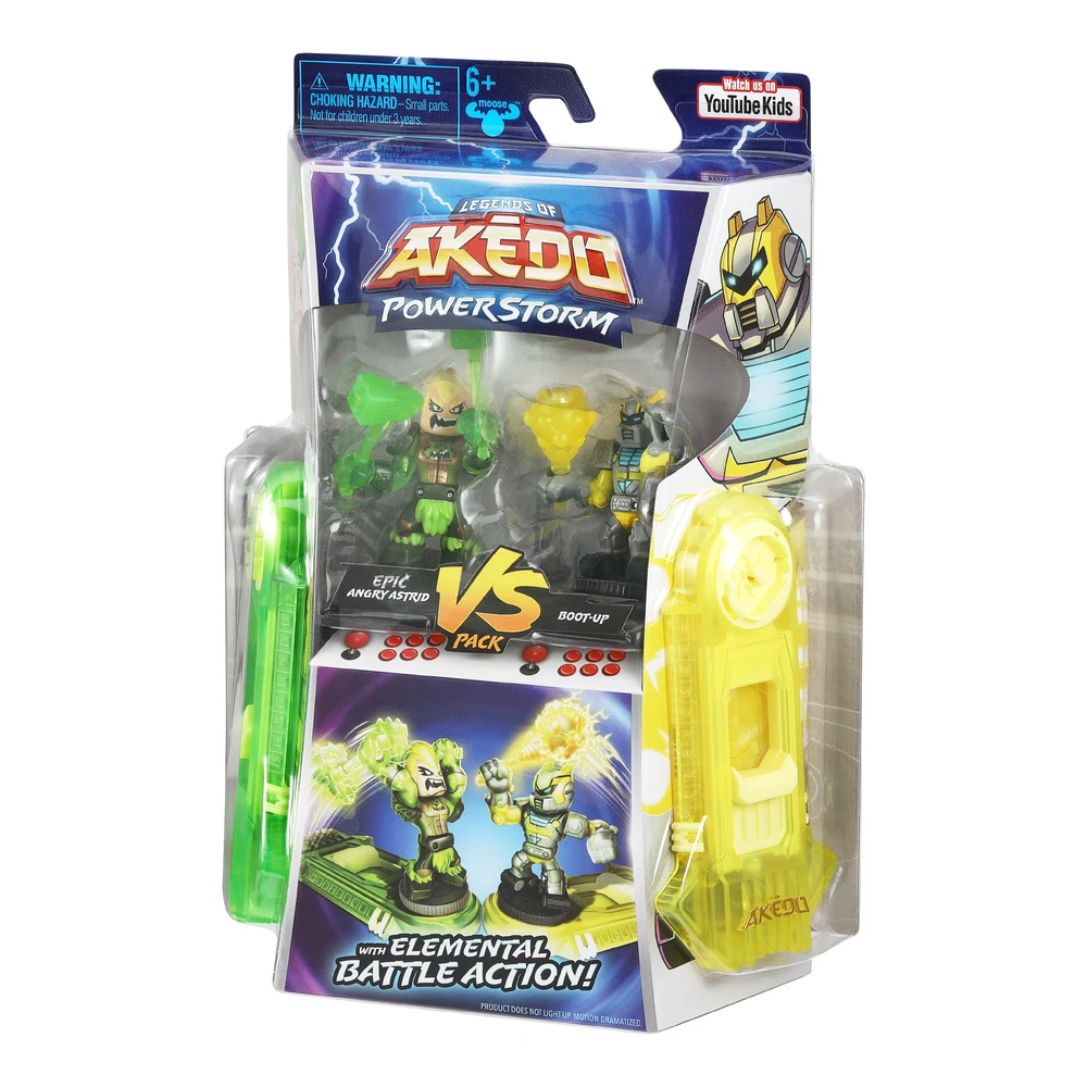 Legends Of Akedo Powerstorm Versus Pack - Boot Up VS Angry Astrid 4 Legends Of Akedo Powerstorm Versus Pack - Boot Up VS Angry Astrid - Image 4