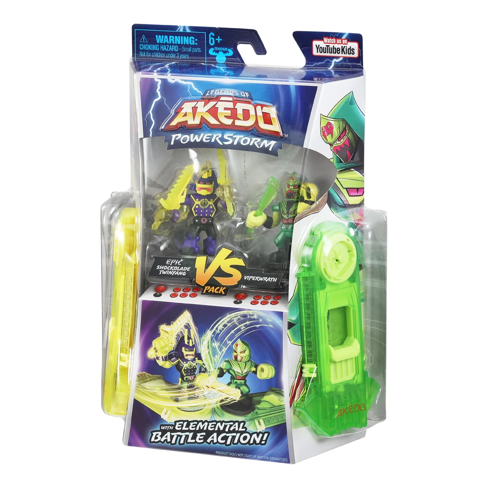 Legends Of Akedo Powerstorm Versus Pack - Viperwrath VS Twinfang 4 Legends Of Akedo Powerstorm Versus Pack - Viperwrath VS Twinfang - Image 4