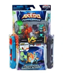 Legends Of Akedo Power Storm Versus Pack - Burndown VS Shred Head 18 Legends Of Akedo Power Storm Versus Pack - Burndown VS Shred Head -Discoveroo Sales Store MO 15193 15196 7