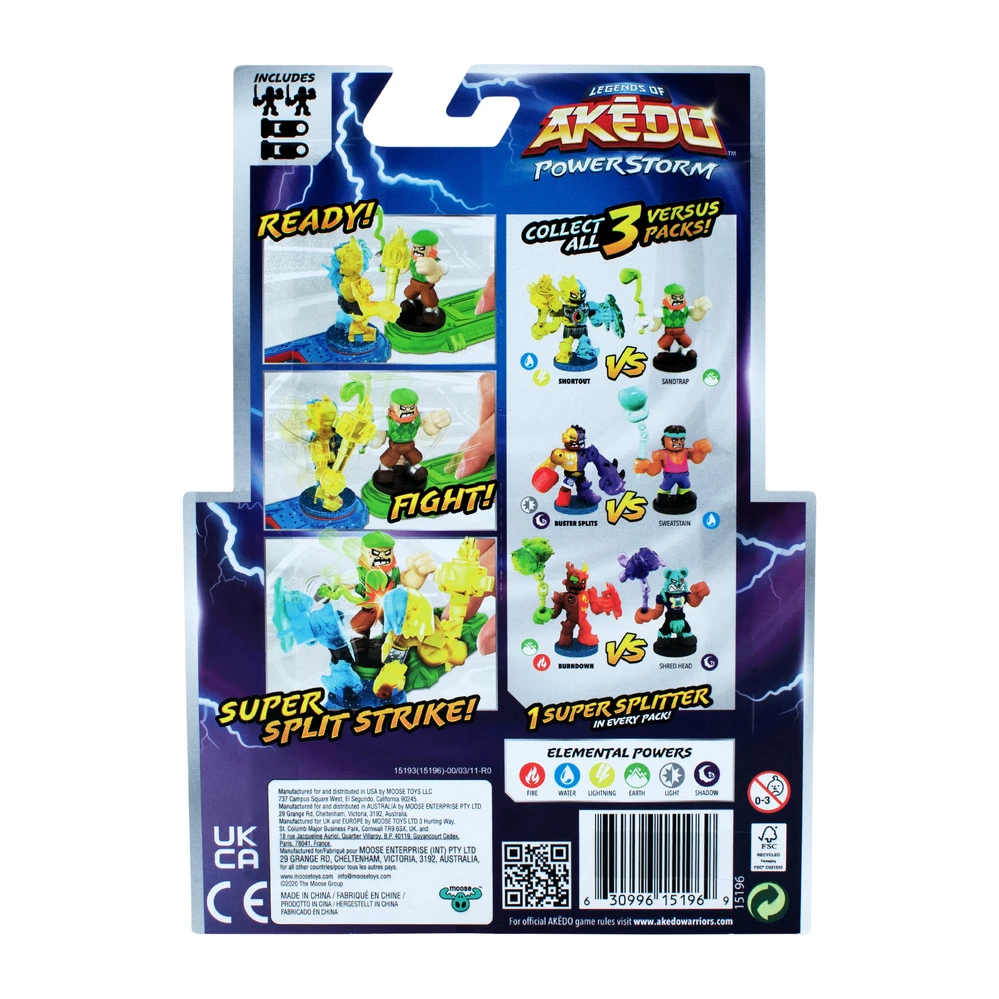 Legends Of Akedo Power Storm Versus Pack - Burndown VS Shred Head 10 Legends Of Akedo Power Storm Versus Pack - Burndown VS Shred Head - Image 10