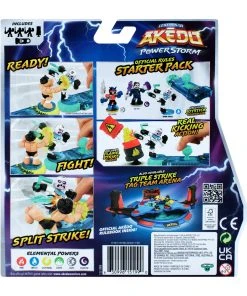 Legends Of Akedo Power Storm Official Rules Starter Pack Legendary Kick Attack. -Discoveroo Sales Store MO 15197 15199 9