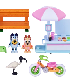 Bluey Bicycle With Bluey Figurine Vehicle Playset -Discoveroo Sales Store MO 17161BIKE 5