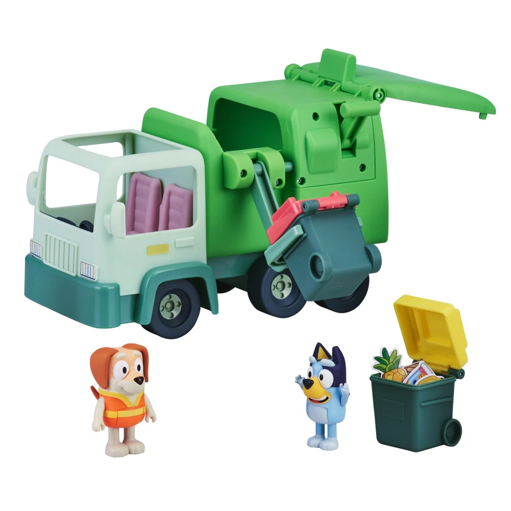 Bluey Bin Night Garbage Truck Playset 1 Bluey Bin Night Garbage Truck Playset