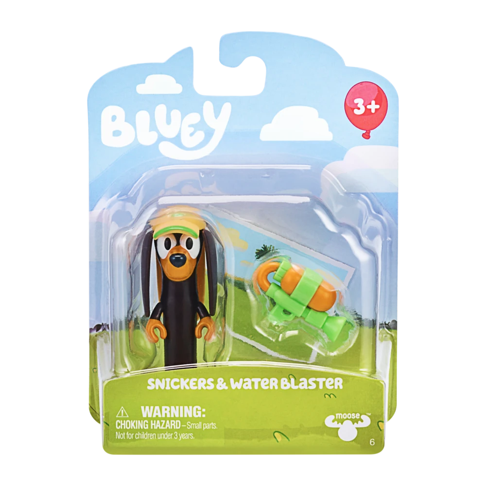 Bluey Story Starters - Snickers & Water Blaster 2 Bluey Story Starters - Snickers & Water Blaster - Image 2