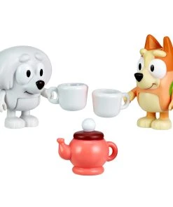 Bluey School Friends Tea Party With Lila & Bingo Figurines 2 Pack