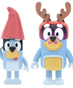 Bluey Figure 2 Pack Bluey & Bandit (Dad)