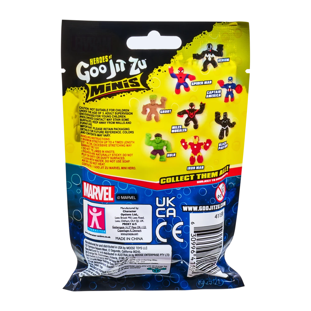 Heroes Of Goo Jit Zu Licensed Marvel Mini - Venom 3 Heroes Of Goo Jit Zu Licensed Marvel Mini - Venom - Image 3