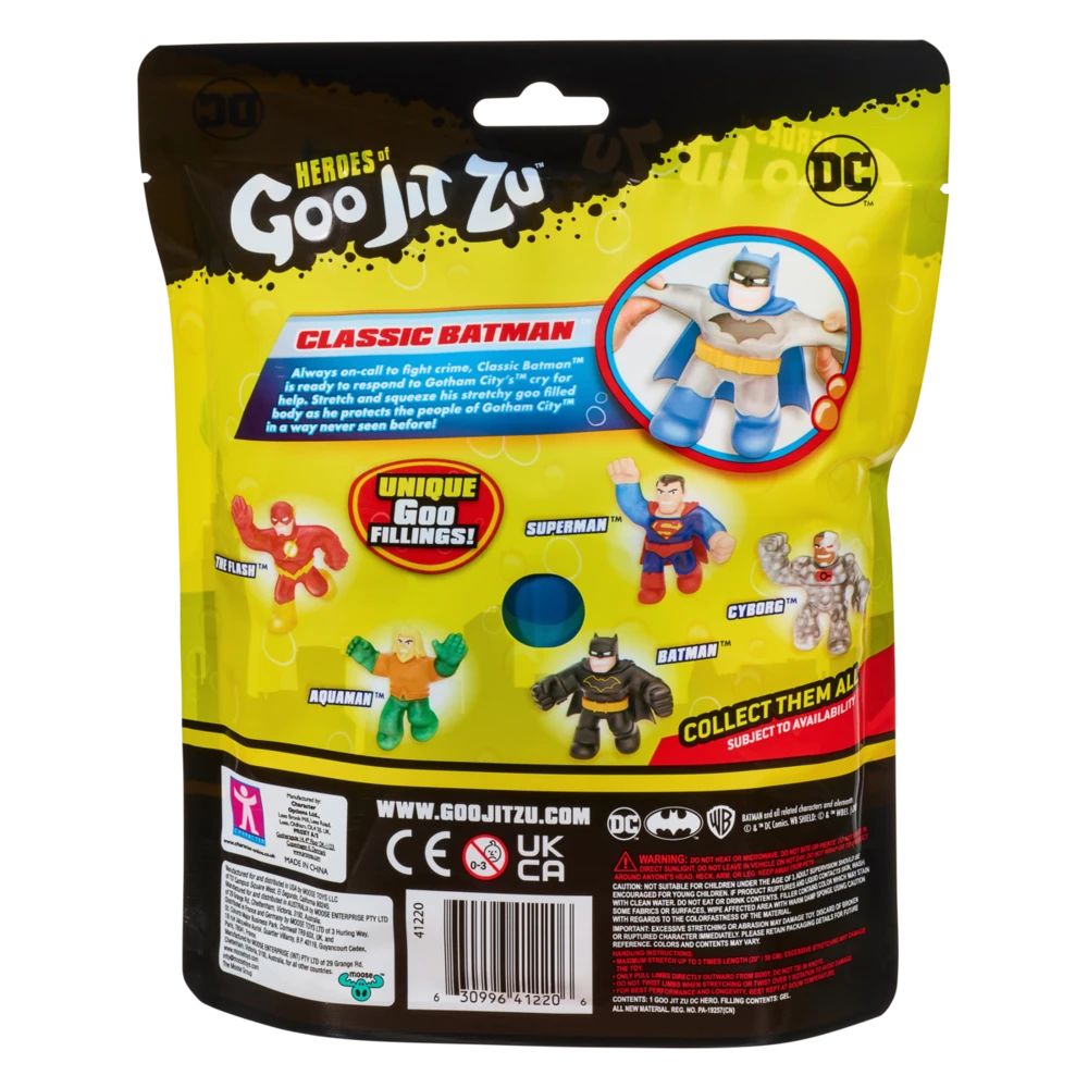 Heroes Of Goo Jit Zu Licensed Dc Hero - Classic Batman 4 Heroes Of Goo Jit Zu Licensed Dc Hero - Classic Batman - Image 4