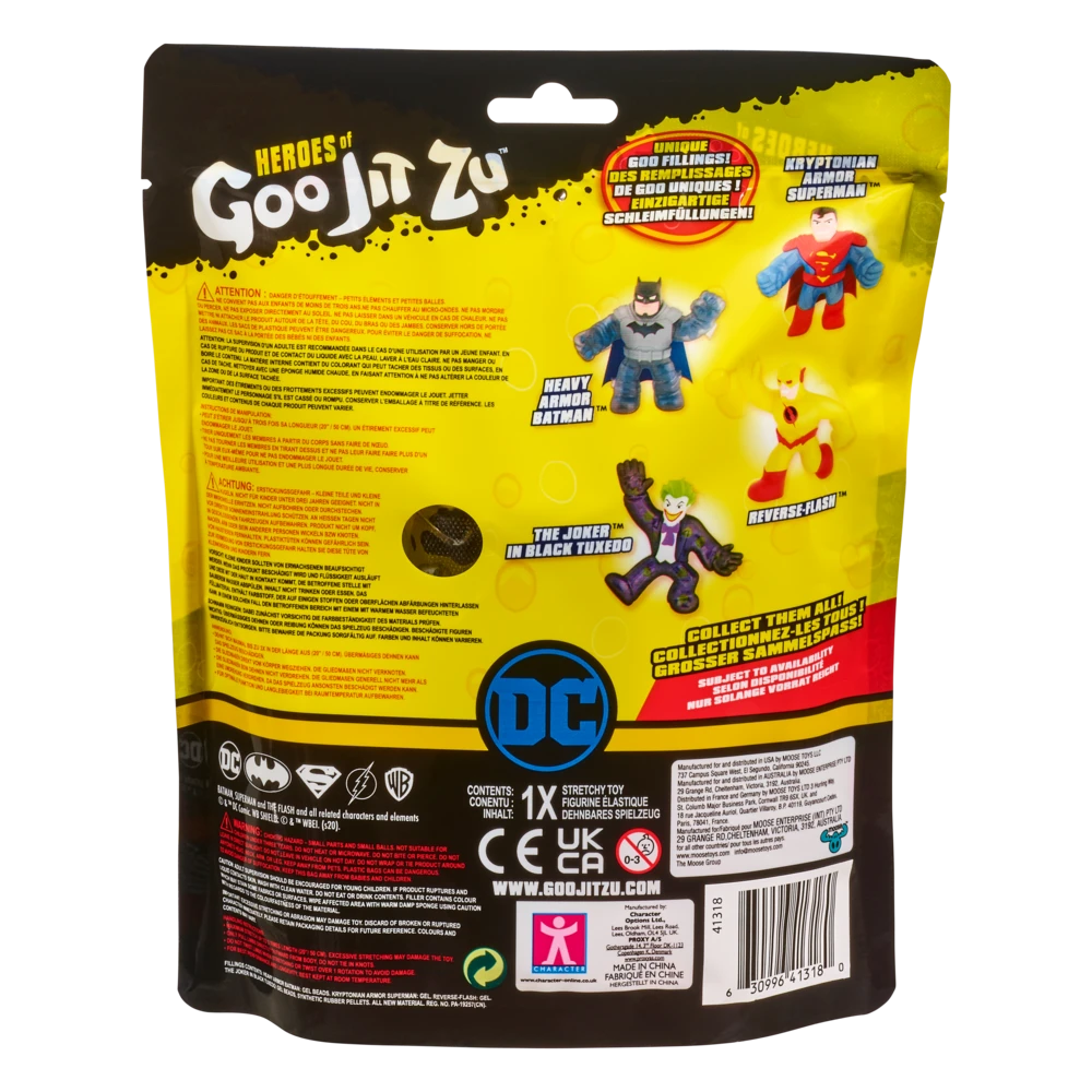 Heroes Of Goo Jit Zu Licensed DC Hero - Kryptonian Armor Superman 4 Heroes Of Goo Jit Zu Licensed DC Hero - Kryptonian Armor Superman - Image 4