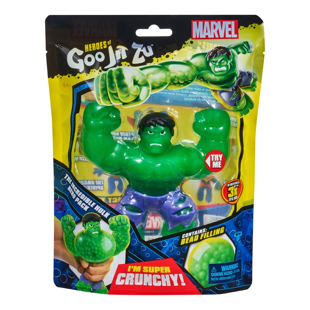 Heroes Of Goo Jit Zu Marvel Hero Pack - The Incredible Hulk 3 Heroes Of Goo Jit Zu Marvel Hero Pack - The Incredible Hulk - Image 3