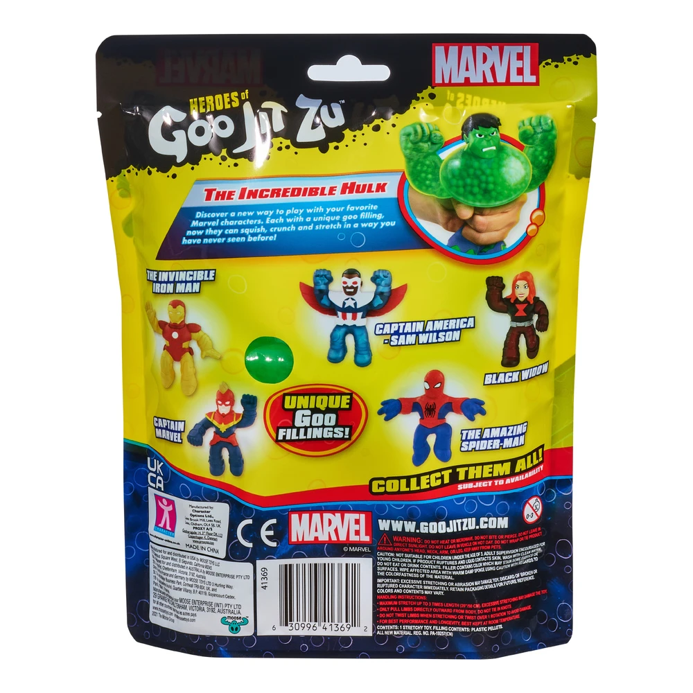 Heroes Of Goo Jit Zu Marvel Hero Pack - The Incredible Hulk 6 Heroes Of Goo Jit Zu Marvel Hero Pack - The Incredible Hulk - Image 6