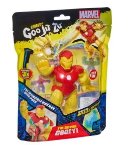 Heroes Of Goo Jit Zu Marvel Hero Pack - The Invincible Iron Man 10 Heroes Of Goo Jit Zu Marvel Hero Pack - The Invincible Iron Man -Discoveroo Sales Store MO 41492 41370 3