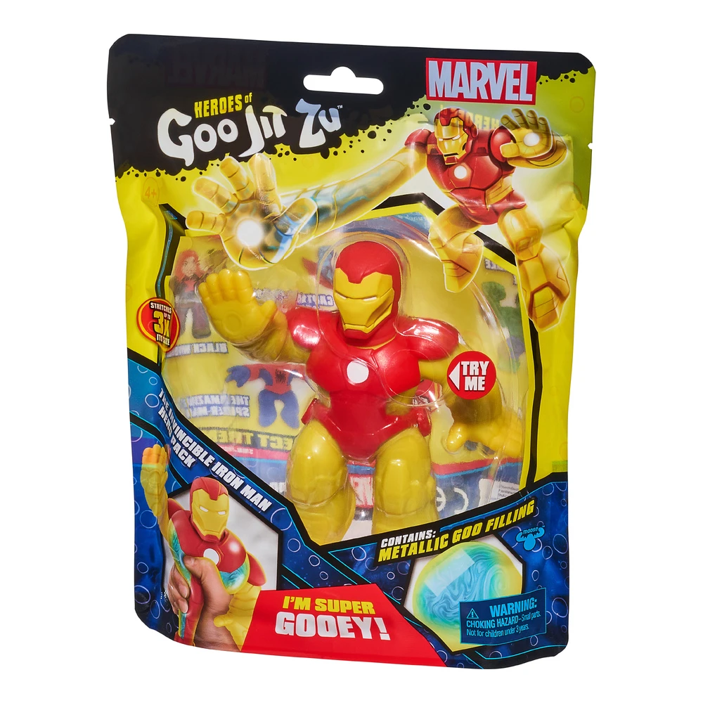 Heroes Of Goo Jit Zu Marvel Hero Pack - The Invincible Iron Man 5 Heroes Of Goo Jit Zu Marvel Hero Pack - The Invincible Iron Man - Image 5