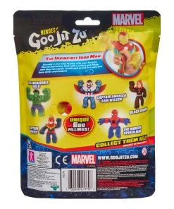 Heroes Of Goo Jit Zu Marvel Hero Pack - The Invincible Iron Man 12 Heroes Of Goo Jit Zu Marvel Hero Pack - The Invincible Iron Man -Discoveroo Sales Store MO 41492 41370 5