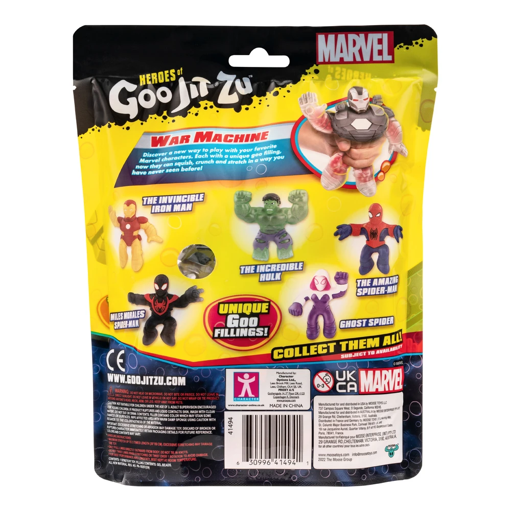 Heroes Of Goo Jit Zu Marvel Hero Pack - War Machine 6 Heroes Of Goo Jit Zu Marvel Hero Pack - War Machine - Image 6