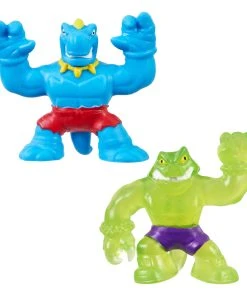 Heroes Of Goo Jit Zu Minis Versus Pack - Goo Power Rock Jaw Vs Tyro