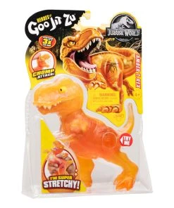 Heroes Of Goo Jit Zu Jurassic World Hero Pack - Amber T. Rex 10 Heroes Of Goo Jit Zu Jurassic World Hero Pack - Amber T. Rex -Discoveroo Sales Store MO 42549 42551 3