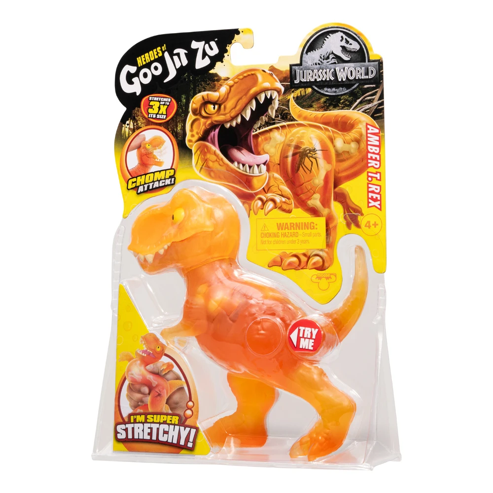 Heroes Of Goo Jit Zu Jurassic World Hero Pack - Amber T. Rex 5 Heroes Of Goo Jit Zu Jurassic World Hero Pack - Amber T. Rex - Image 5