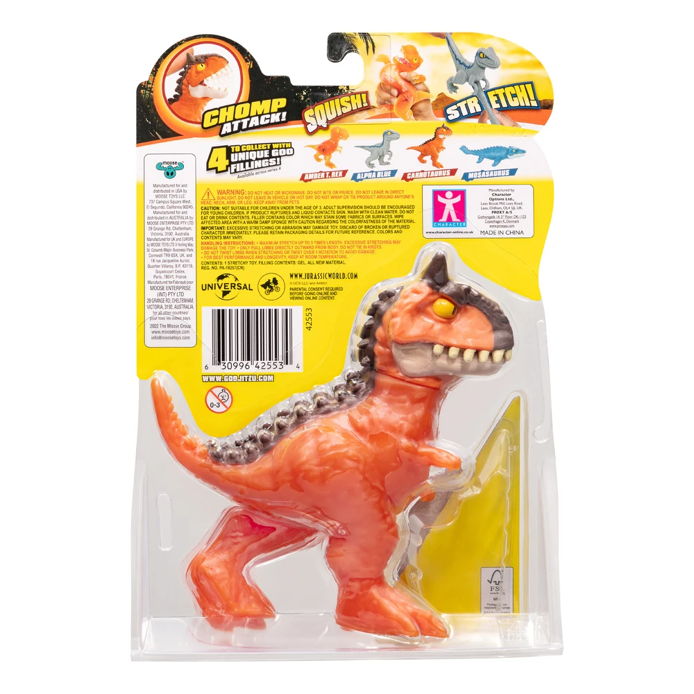 Heroes Of Goo Jit Zu Jurassic World Hero Pack - Carnotaurus 6 Heroes Of Goo Jit Zu Jurassic World Hero Pack - Carnotaurus - Image 6