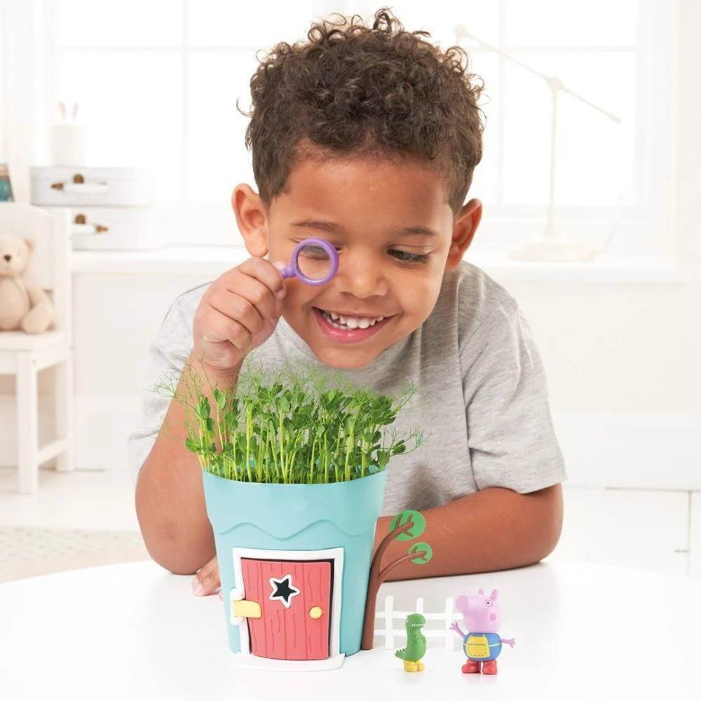 Peppa Pig Grow & Play George Pots Pea Seeds 3 Peppa Pig Grow & Play George Pots Pea Seeds - Image 3