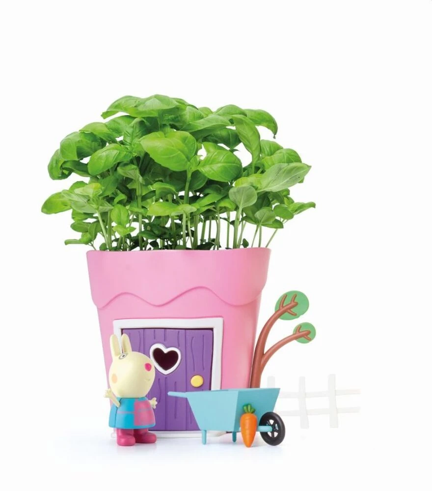 Peppa Pig Grow & Play Rebecca Pots Basil Seeds 2 Peppa Pig Grow & Play Rebecca Pots Basil Seeds - Image 2