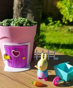 Peppa Pig Grow & Play Rebecca Pots Basil Seeds 5 Peppa Pig Grow & Play Rebecca Pots Basil Seeds -Discoveroo Sales Store MO 93172 REBECCA 2